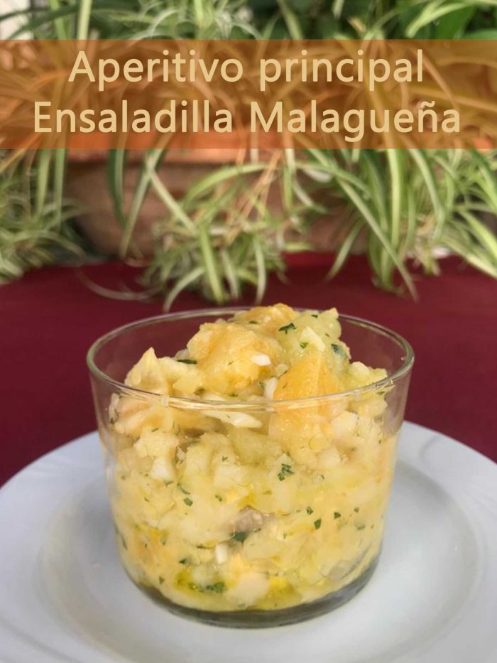 Aperitivo ensaladilla Malagueña