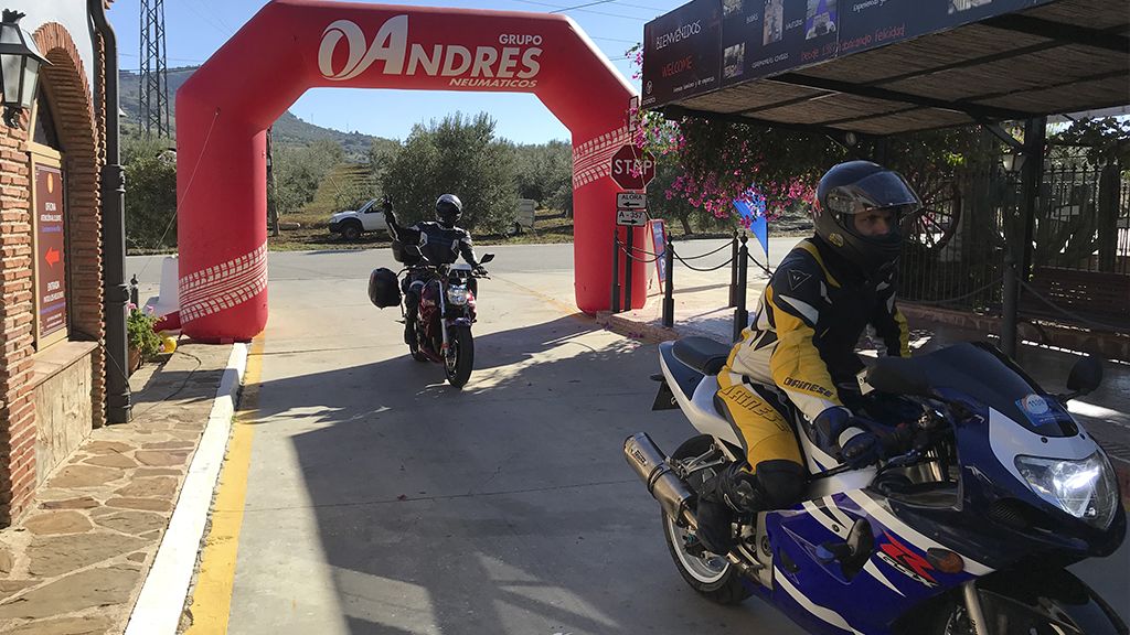 Presentación de motos en Málaga