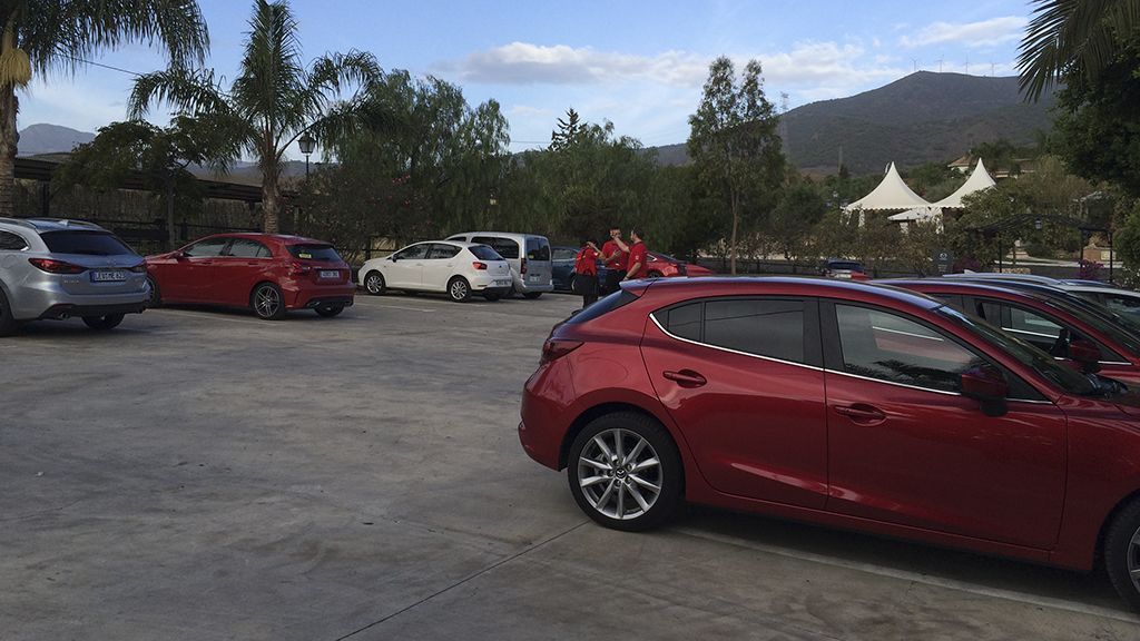 Presentación de coches en Málaga